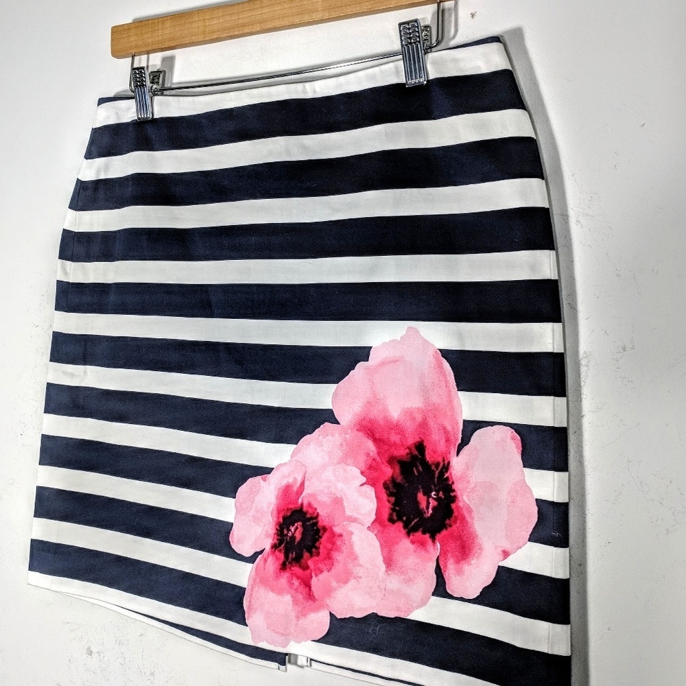 Jones New York Stretch Cotton Skirt - Picture 5 of 5